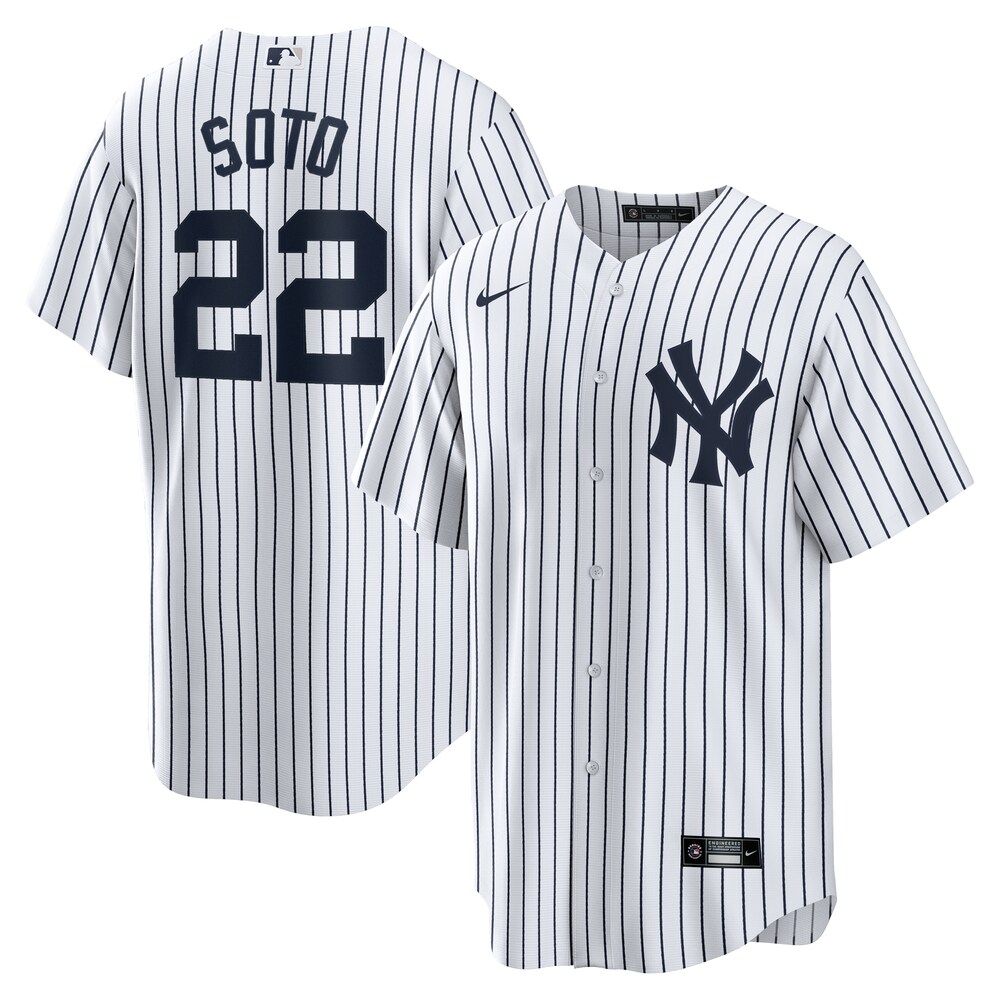 Juan Soto New York Yankees Nike Home Replica Player JerseyÂ â€“ White