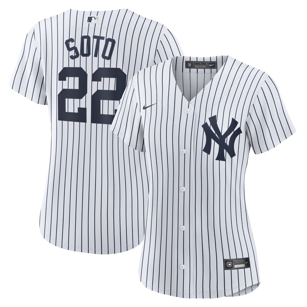 Juan Soto New York Yankees Nike Women's Home Replica Player JerseyÂ â€“ White