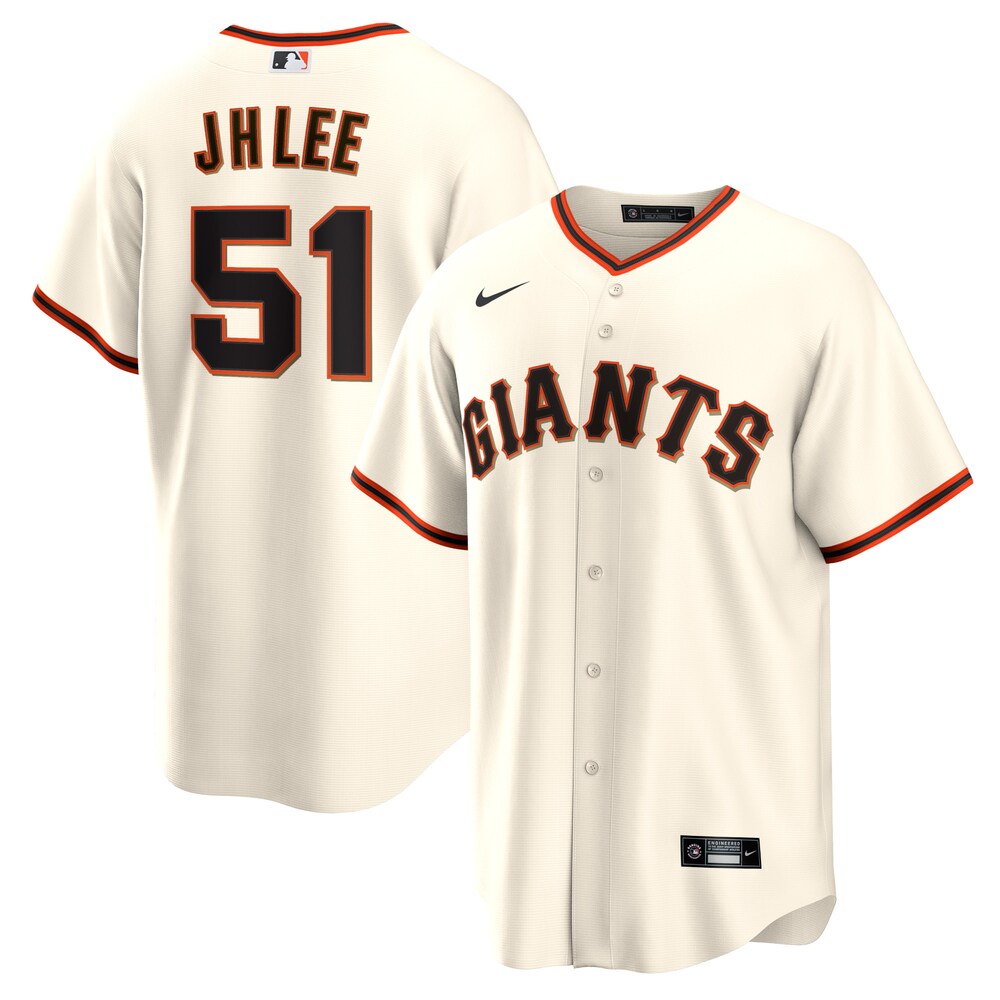 Jung Hoo Lee San Francisco Giants Nike Home Replica Player Jersey - Cream