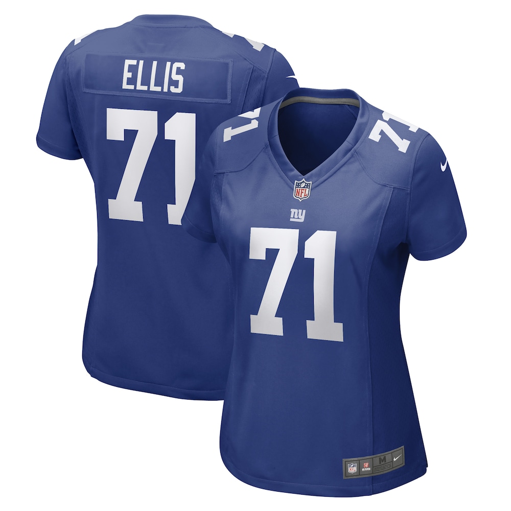 Justin Ellis New York Giants Women's Game Player Jersey | Royal