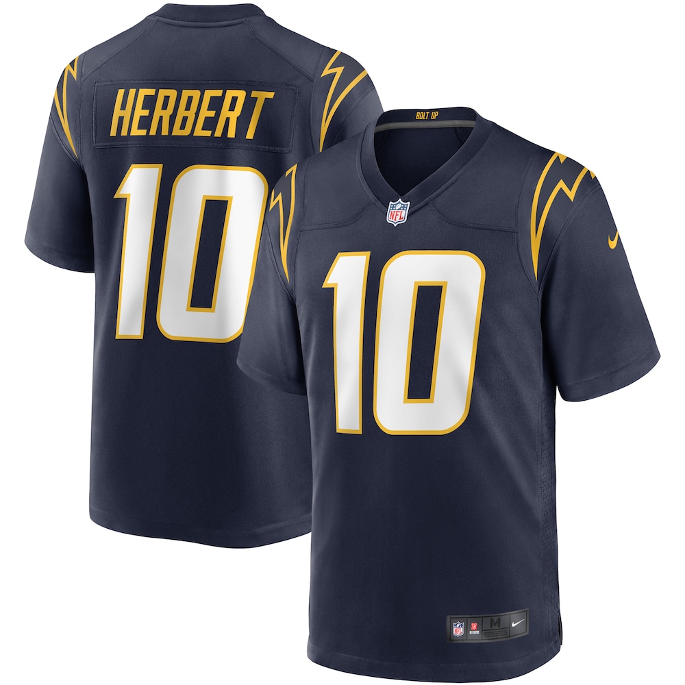 Justin Herbert Los Angeles Chargers Game Jersey | Navy