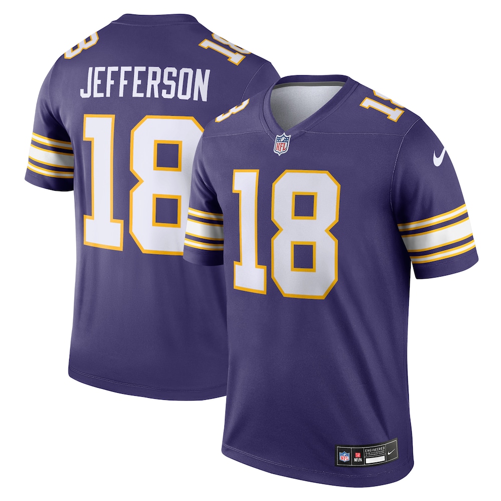 Justin Jefferson Minnesota Vikings Alternate Legend Player Performance Top | Purple