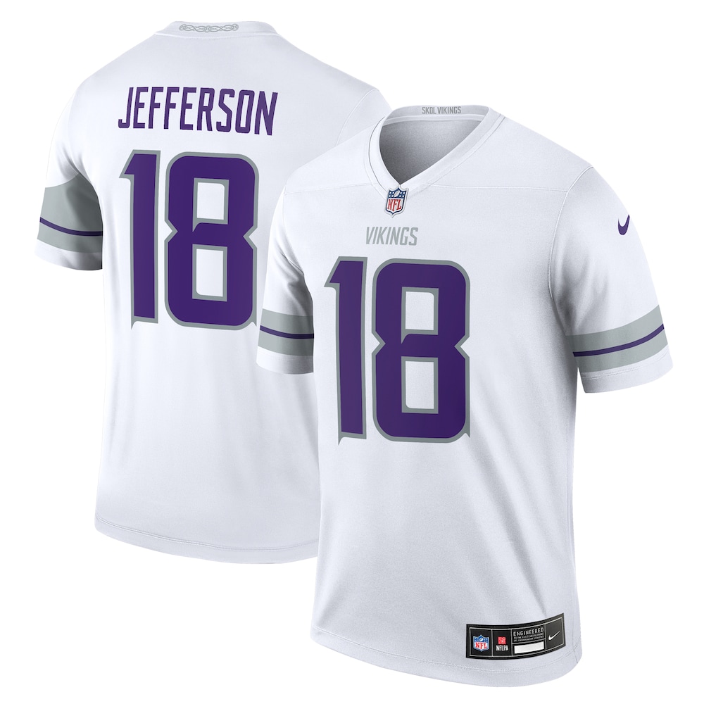 Justin Jefferson Minnesota Vikings Alternate Legend Player Performance Top | White