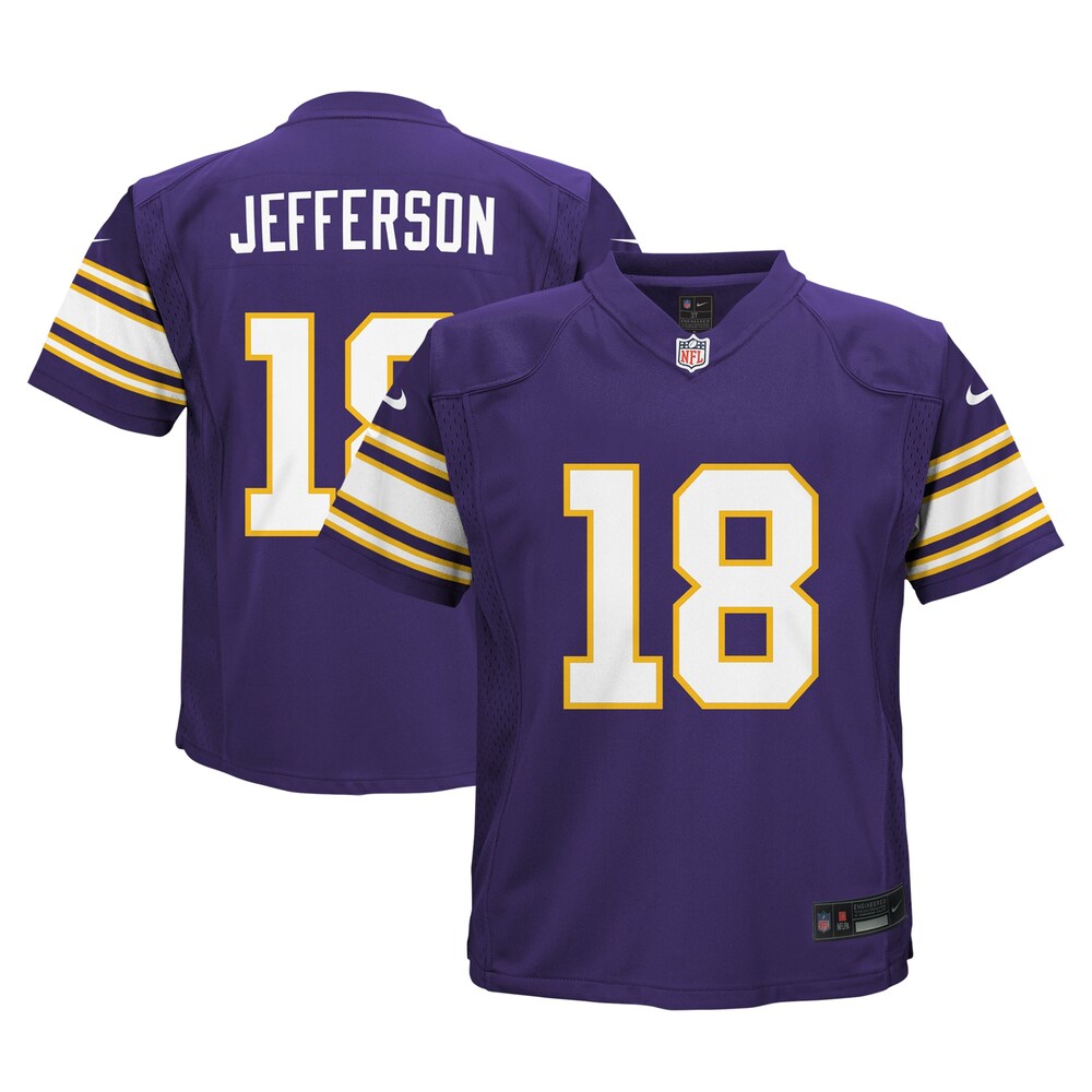 Justin Jefferson Minnesota Vikings Infant Alternate Game Jersey - Purple