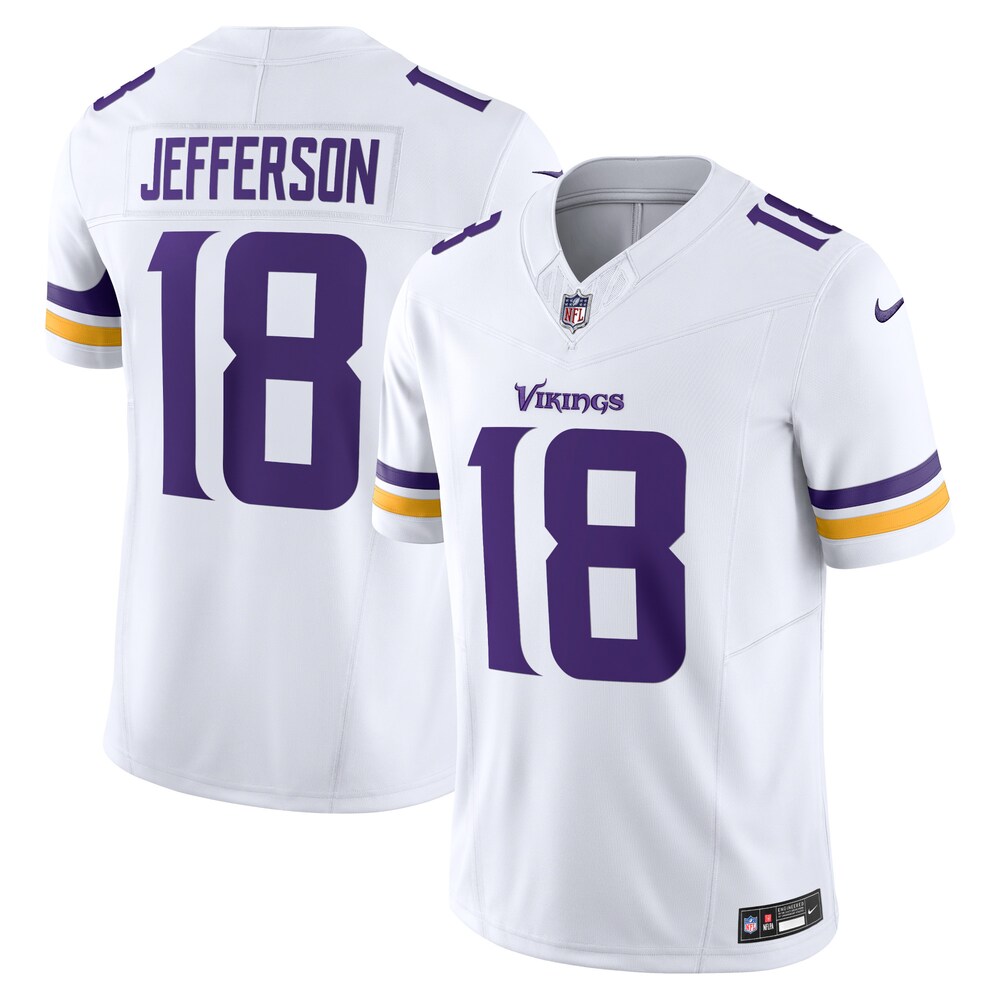 Justin Jefferson Minnesota Vikings Vapor F.U.S.E. Limited Jersey | White