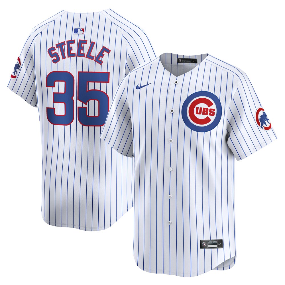 Justin Steele Chicago Cubs Nike Home Limited Player Jersey - White