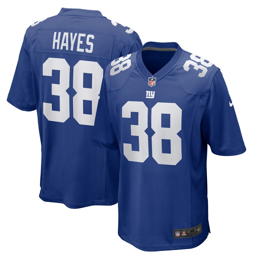 Kaleb Hayes New York Giants Nike  Game Jersey -  Royal
