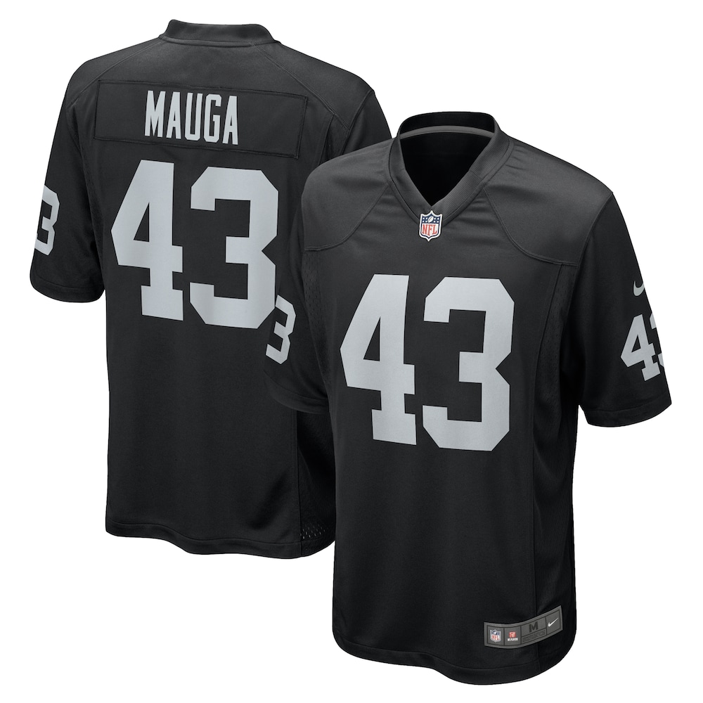 Kanai Mauga Las Vegas Raiders Team Game Jersey |  Black