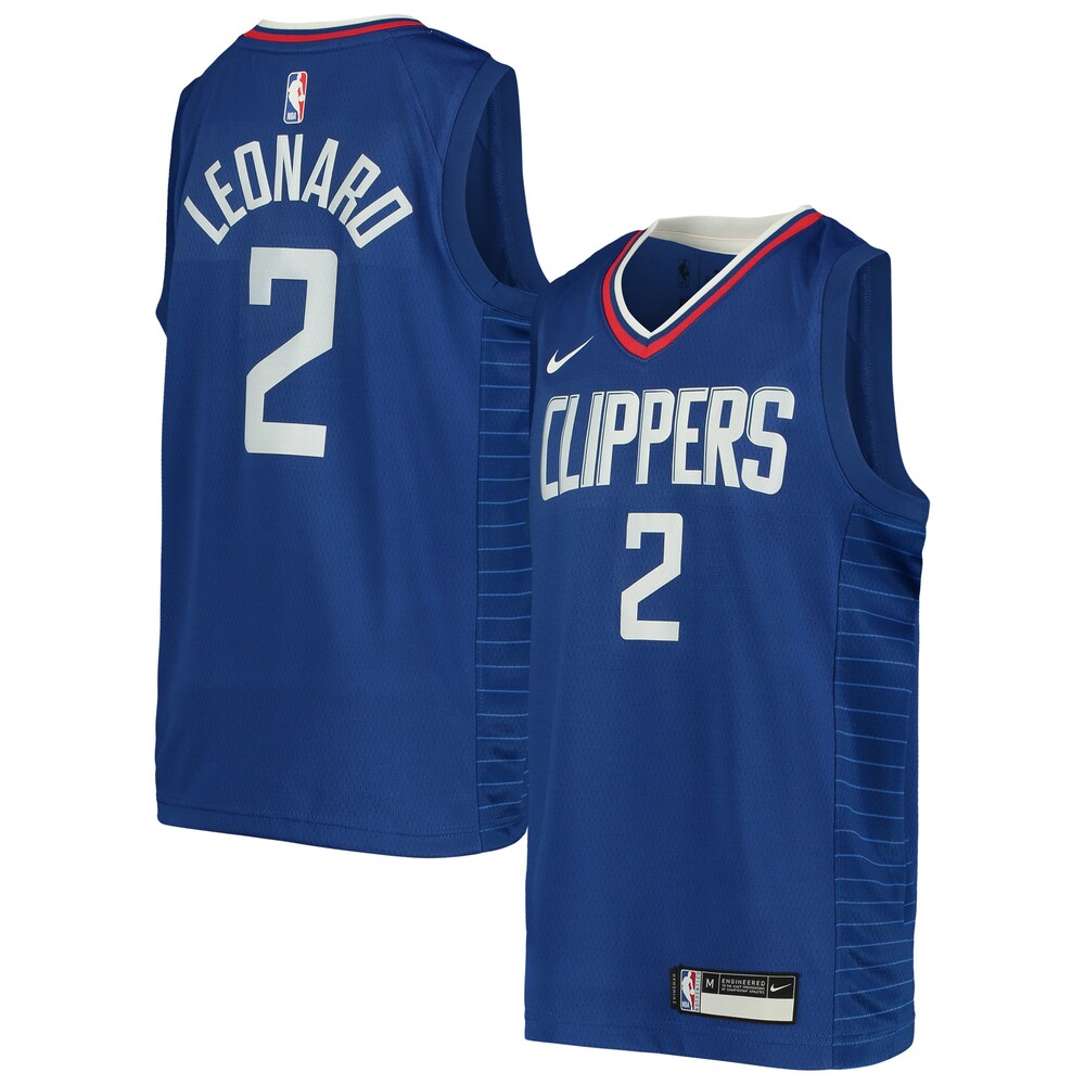 Kawhi Leonard LA Clippers Youth Swingman Jersey - Icon Edition - Royal