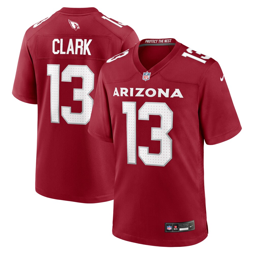 Kei'Trel Clark Arizona Cardinals Nike  Game Jersey -  Cardinal