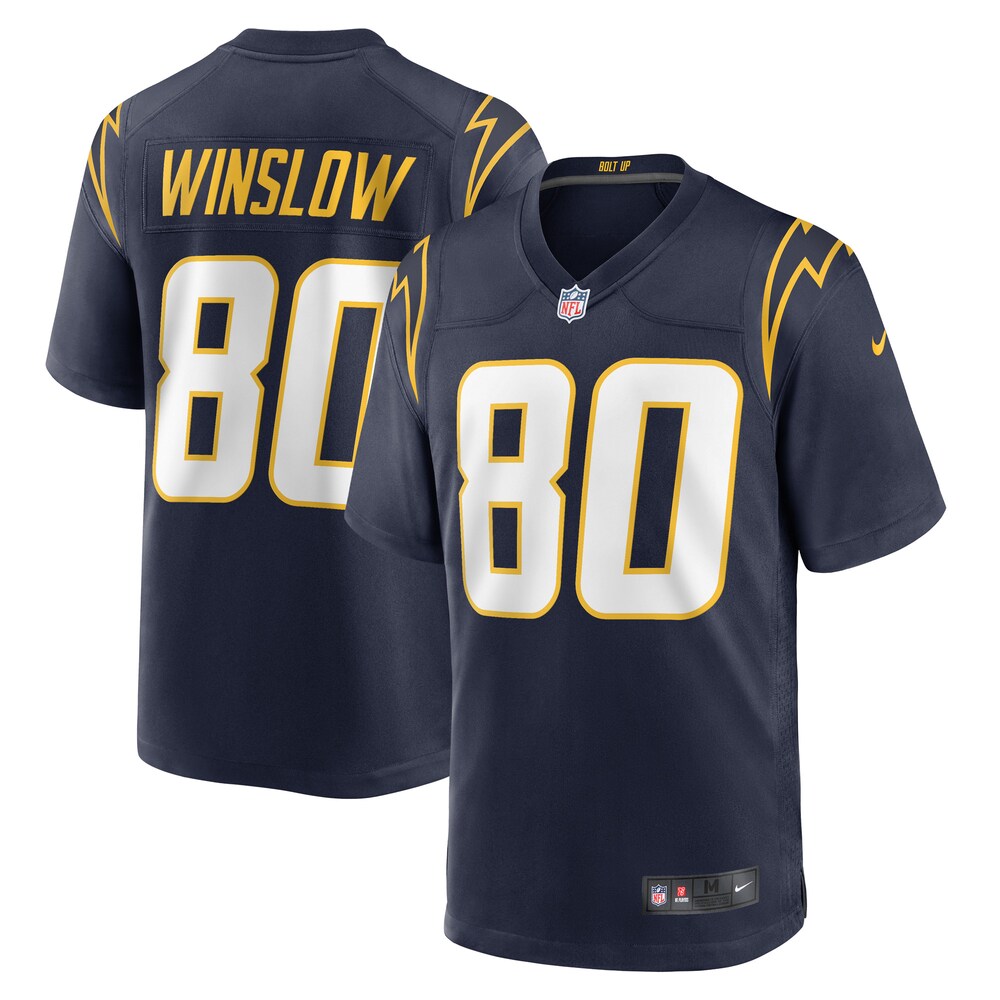 Kellen Winslow Los Angeles Chargers Retired Player Jersey | Navy