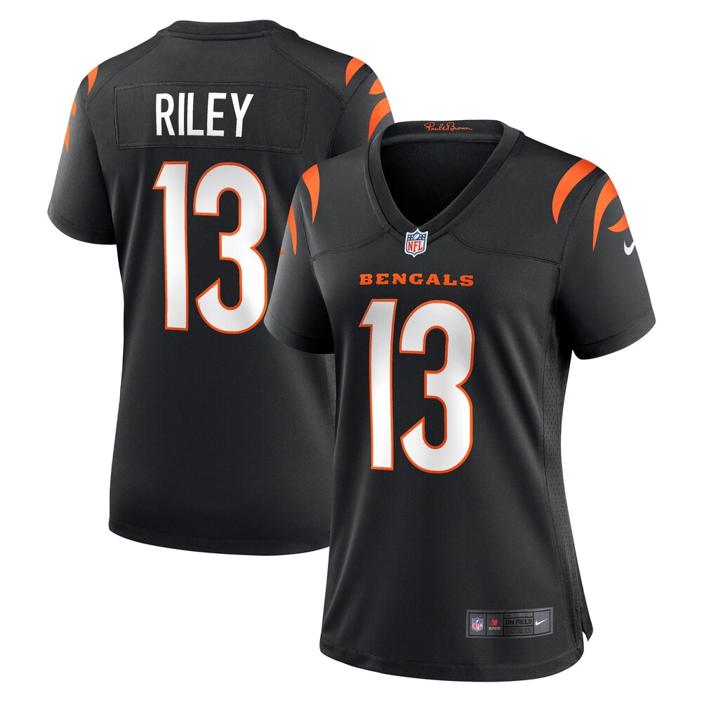 Ken Riley Cincinnati Bengals Women's Retired Player Game Jersey | Black