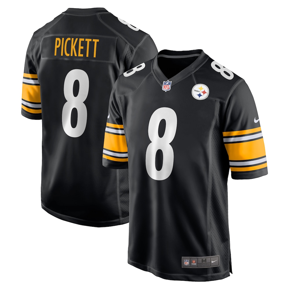 Kenny Pickett Pittsburgh Steelers Player Game Jersey | Black