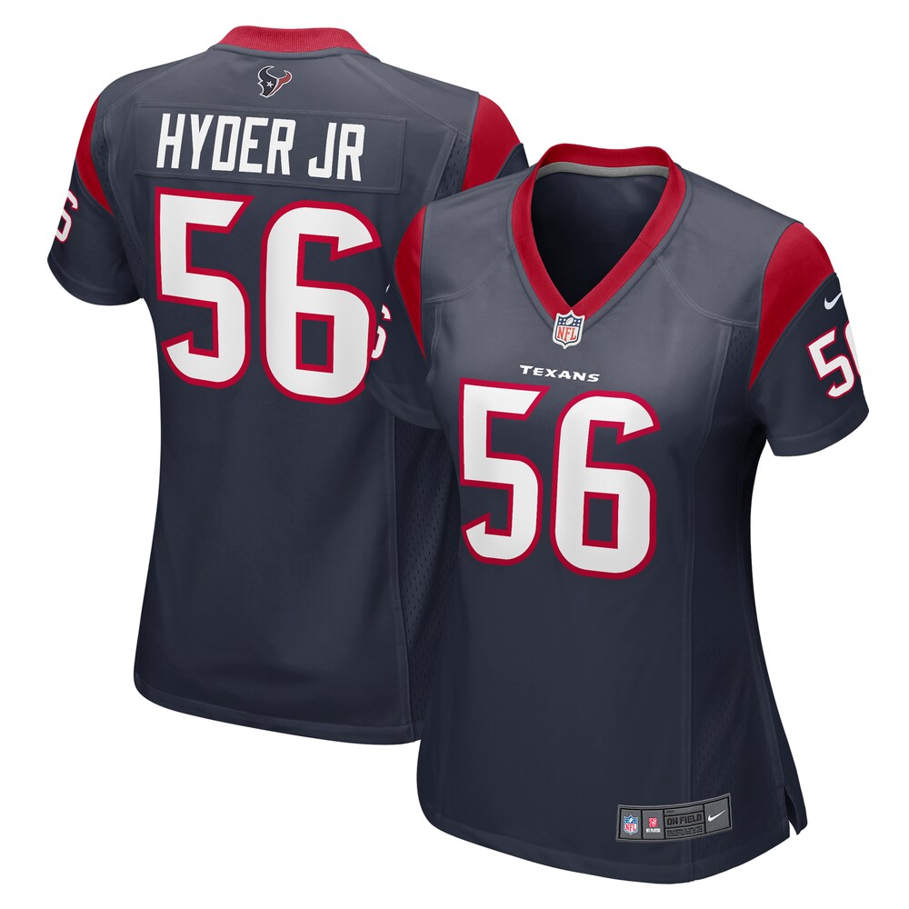Kerry Hyder Jr. Houston Texans Nike Women's  Game Jersey -  Navy