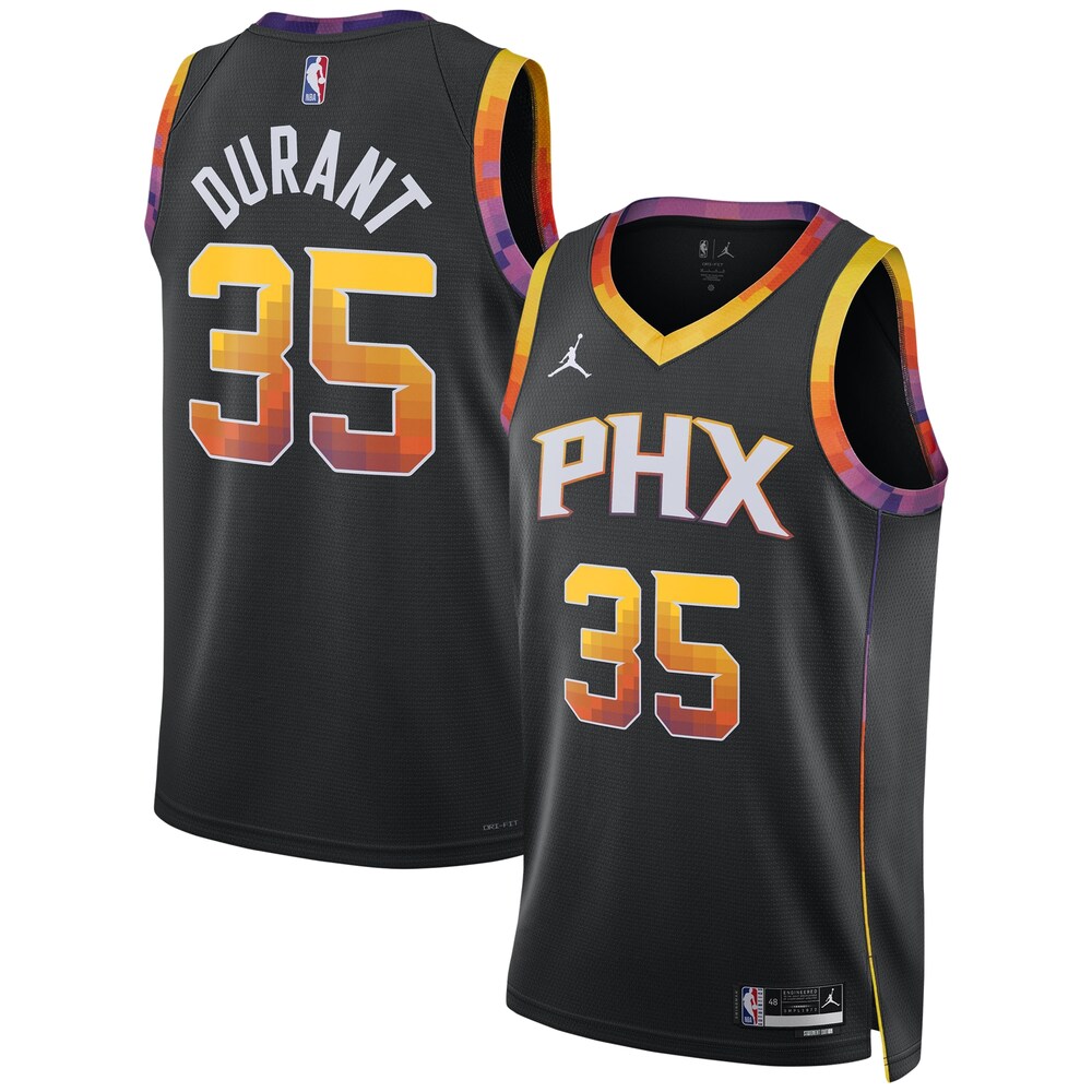 Kevin Durant Phoenix Suns Jordan Brand Unisex Swingman Player Jersey - Statement Edition - Black