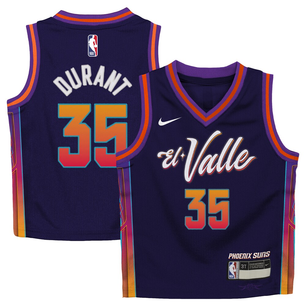 Kevin Durant Phoenix Suns Nike Infant 2023/24 Swingman Replica Jersey - City Edition - Purple
