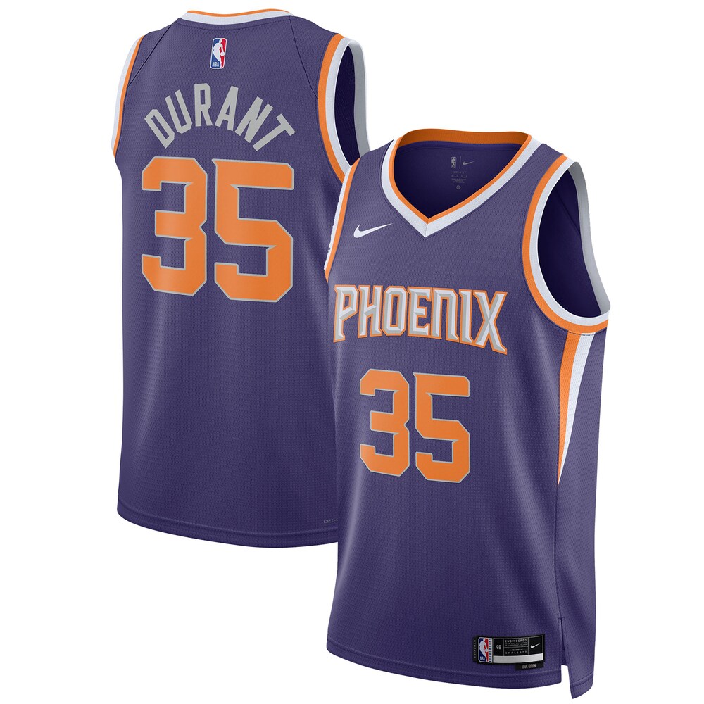 Kevin Durant Phoenix Suns Unisex Swingman Jersey - Icon Edition - Purple