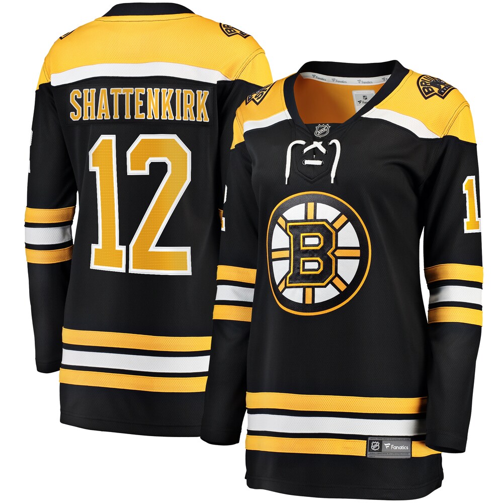 Kevin Shattenkirk Boston Bruins Fanatics Branded Women's Home Breakaway Player Jersey - Black