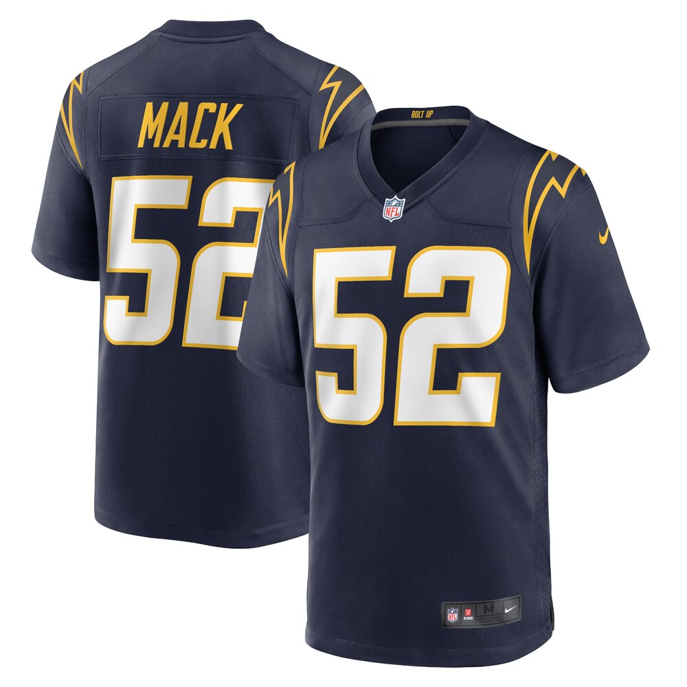 Khalil Mack Los Angeles Chargers Alternate Game Jersey | Navy