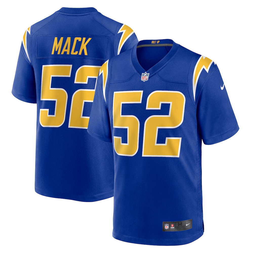 Khalil Mack Los Angeles Chargers Alternate Game Jersey - Royal