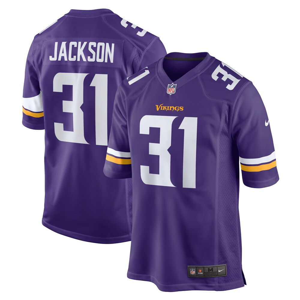 Khyree Jackson Minnesota Vikings Game Jersey |  Purple