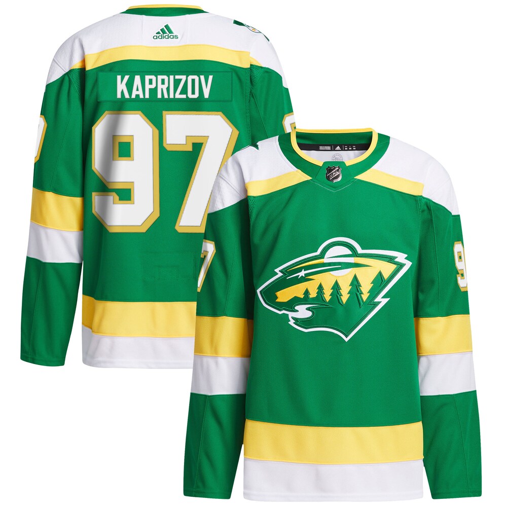 Kirill Kaprizov Minnesota Wild adidas Alternate Primegreen Authentic Player Jersey - Green