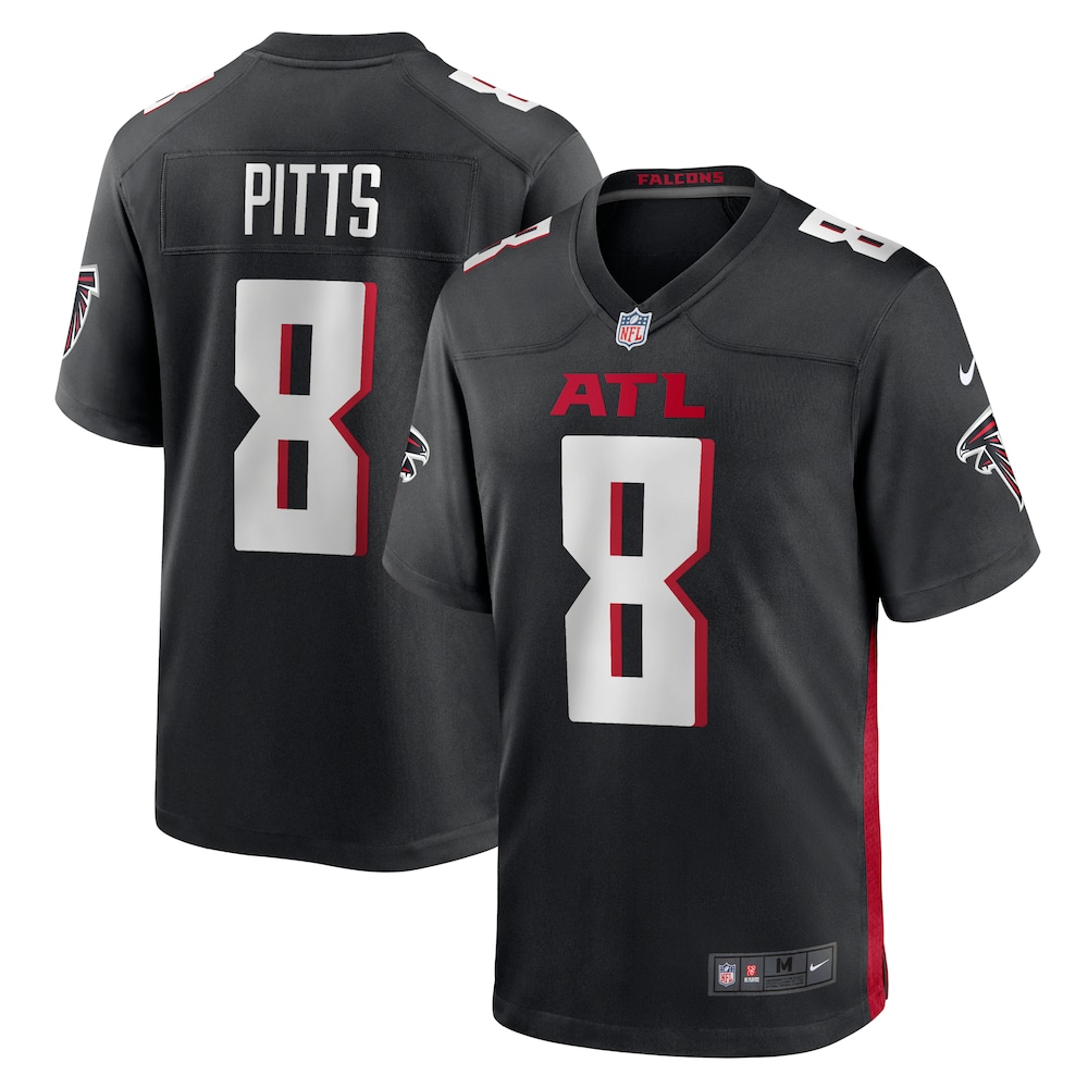 Kyle Pitts Atlanta Falcons Youth Game Jersey - Black