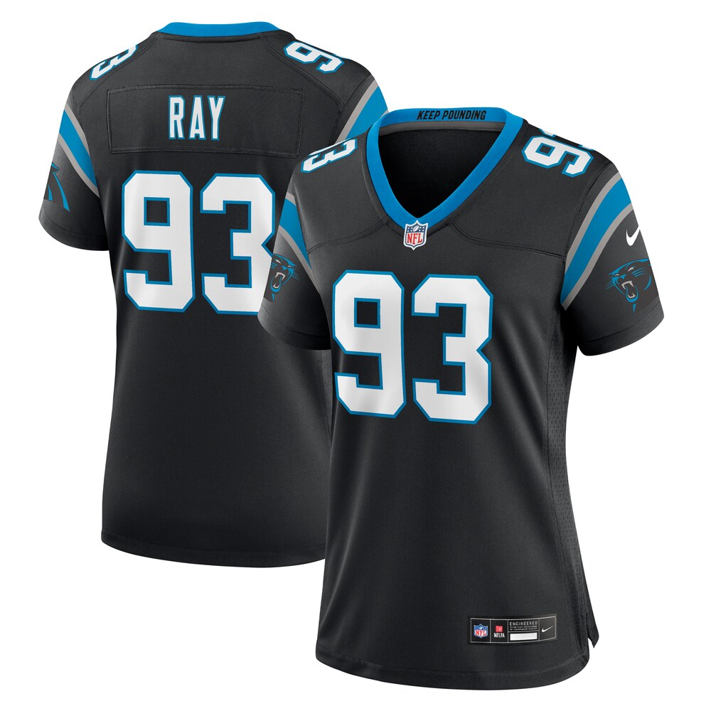 LaBryan Ray Carolina Panthers Women's Team Game Jersey -  Black