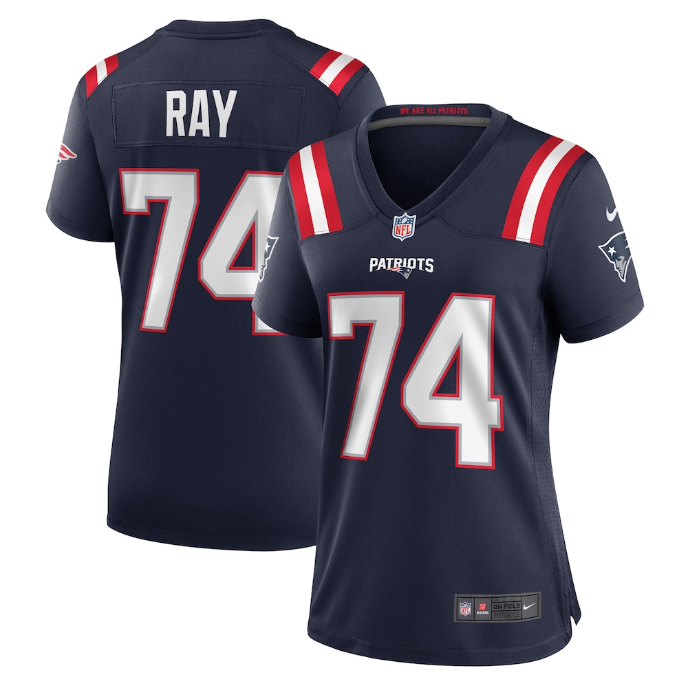 LaBryan Ray New England Patriots Women's Game Player Jersey - Navy