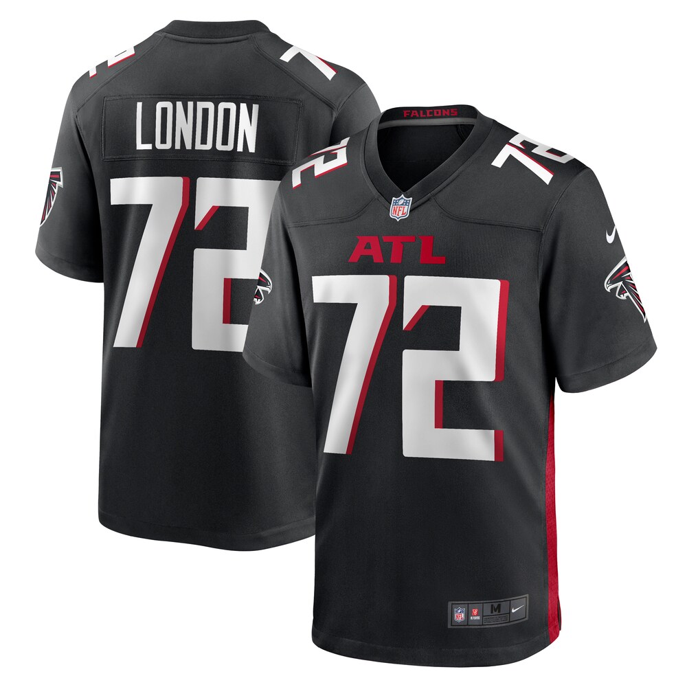 LaCale London Atlanta Falcons Nike  Game Jersey -  Black