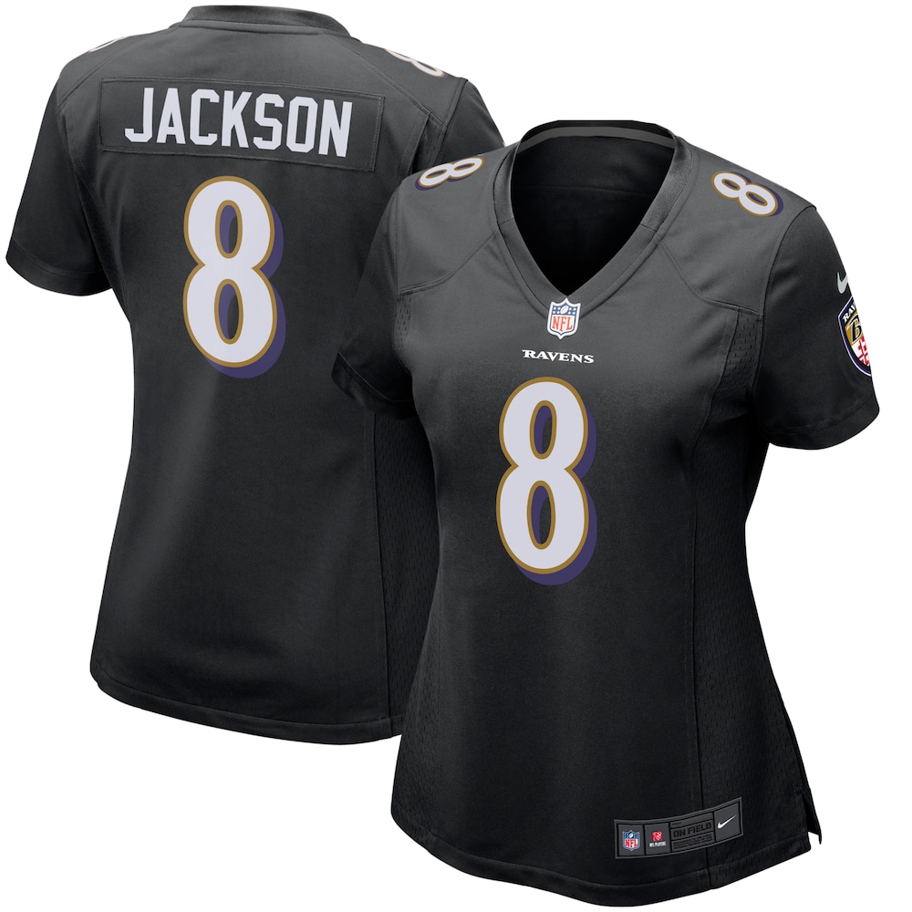 Lamar Jackson Baltimore Ravens Women's Game Event Jersey | Black