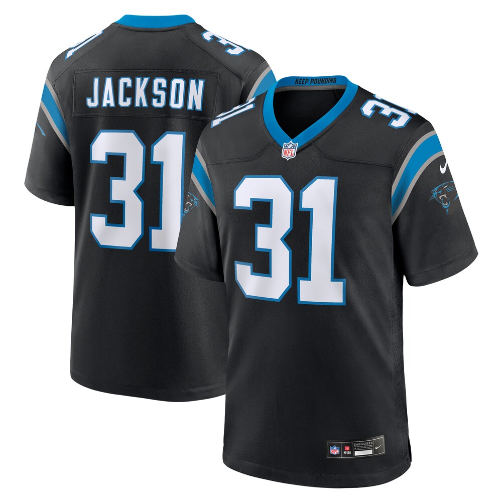 Lamar Jackson Carolina Panthers Nike  Game Jersey -  Black