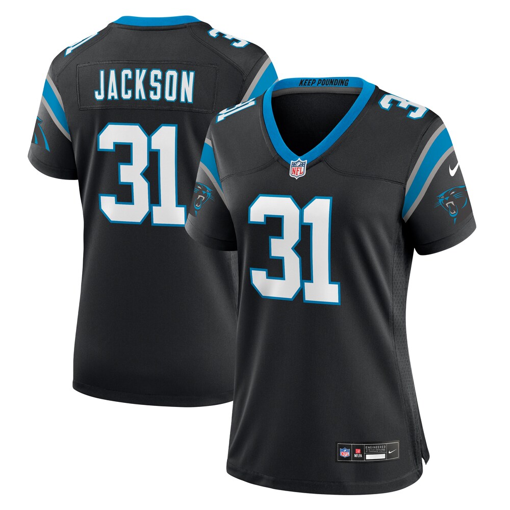 Lamar Jackson Carolina Panthers Nike Women's  Game Jersey -  Black