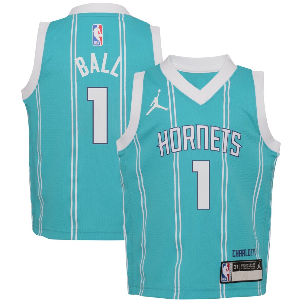 LaMelo Ball Charlotte Hornets Jordan Brand Infant Swingman Player Jersey - Icon Edition - Teal