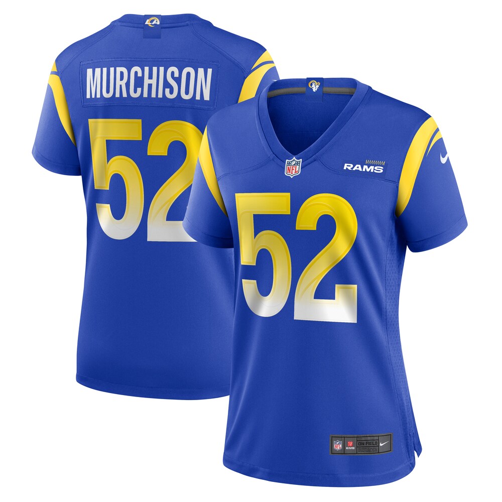 Larrell Murchison Los Angeles Rams Women's Team Game Jersey |  Royal