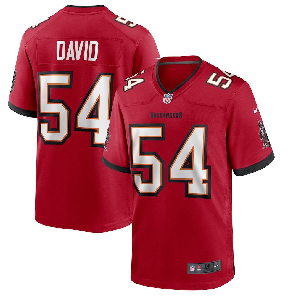 Lavonte David Tampa Bay Buccaneers Game Jersey | Red