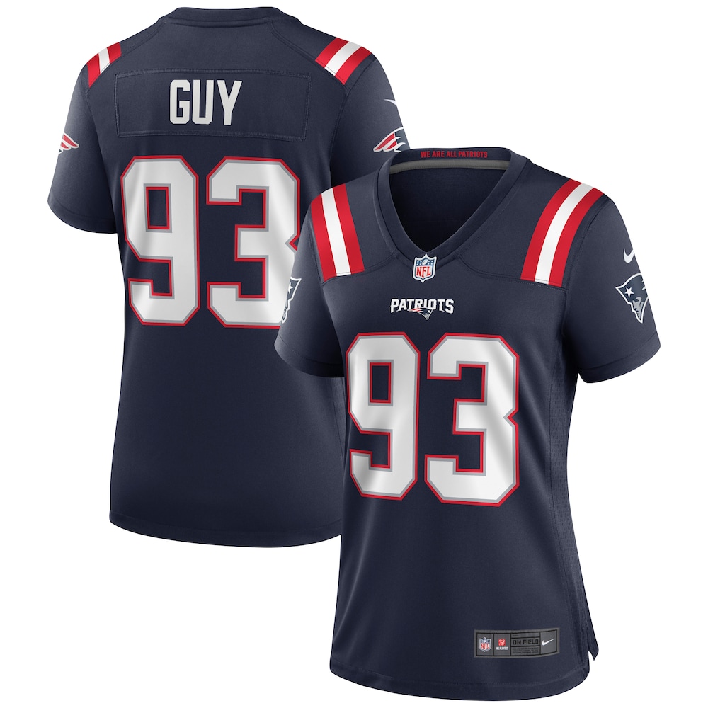 Lawrence Guy New England Patriots Women's Game Jersey | Navy