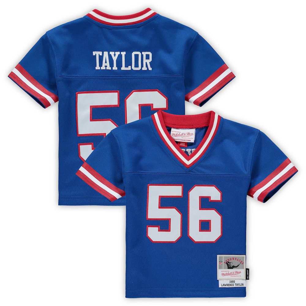 Lawrence Taylor New York Giants Mitchell & Ness Infant 1986 Retired Legacy Jersey - Royal