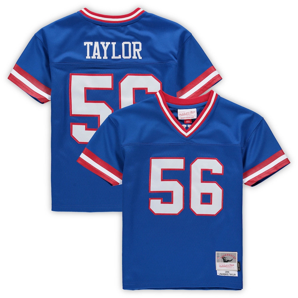 Lawrence Taylor New York Giants Mitchell & Ness Male Preschool Retired Legacy Jersey - Royal