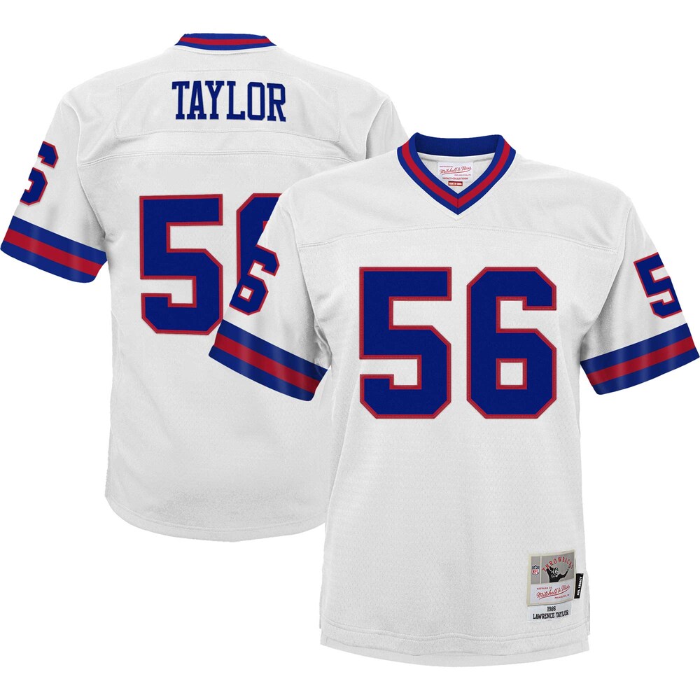 Lawrence Taylor New York Giants Mitchell & Ness Youth 1986 Retired Player Legacy Jersey - White