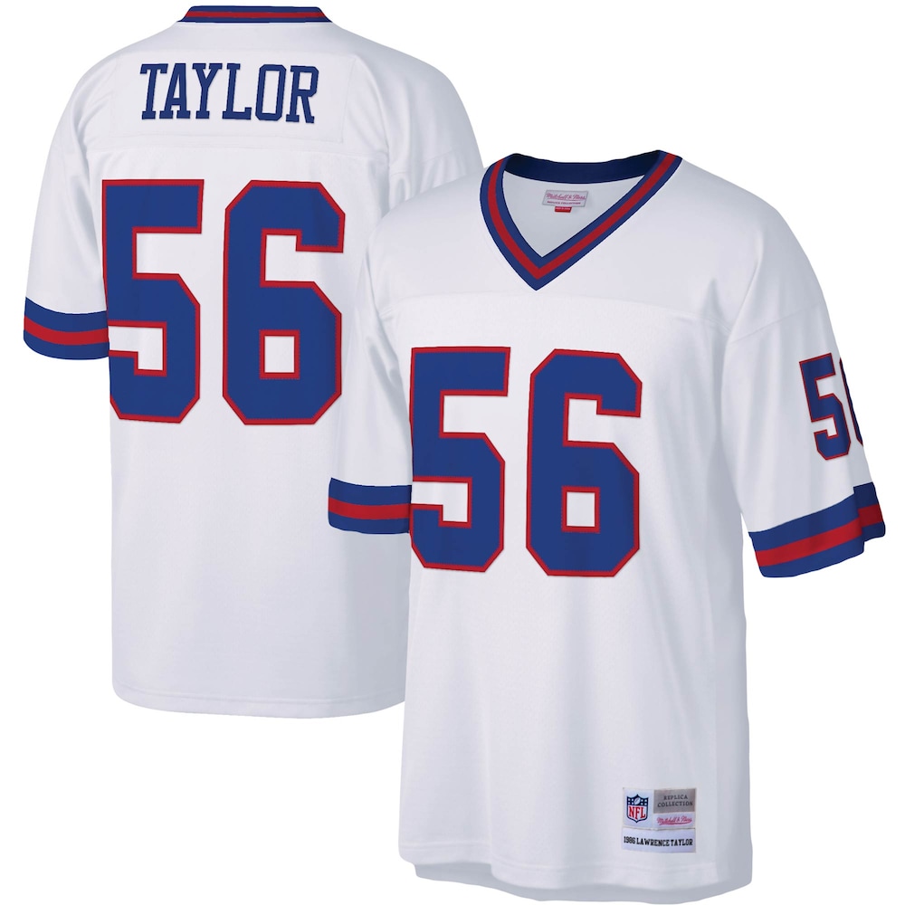 Lawrence Taylor New York Giants Mitchell x Ness Legacy Replica Jersey | White