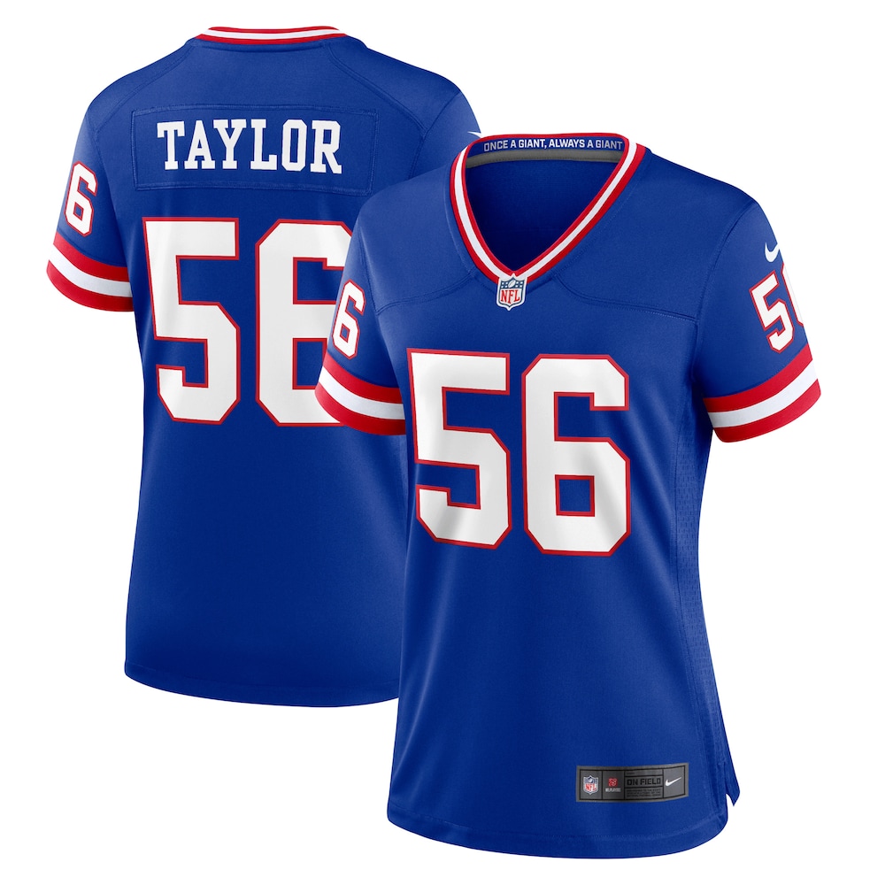 Lawrence Taylor New York Giants Women's Classic Retired Player Game Jersey | Royal