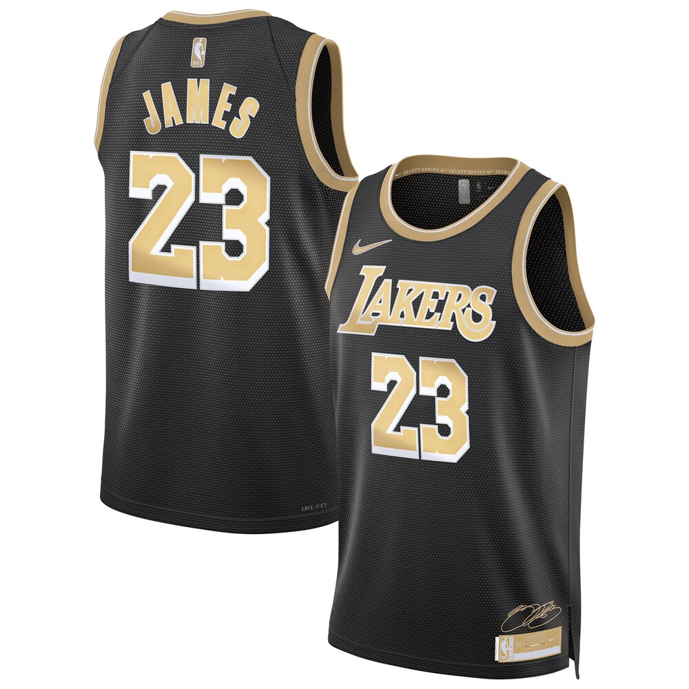 LeBron James Los Angeles Lakers Unisex  Select Series Swingman Jersey – Black