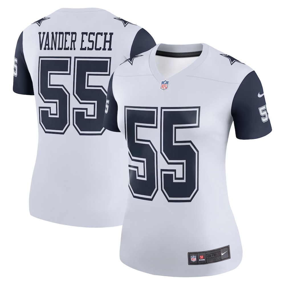 Leighton Vander Esch Dallas Cowboys Women's Color Rush Legend Player Jersey | White