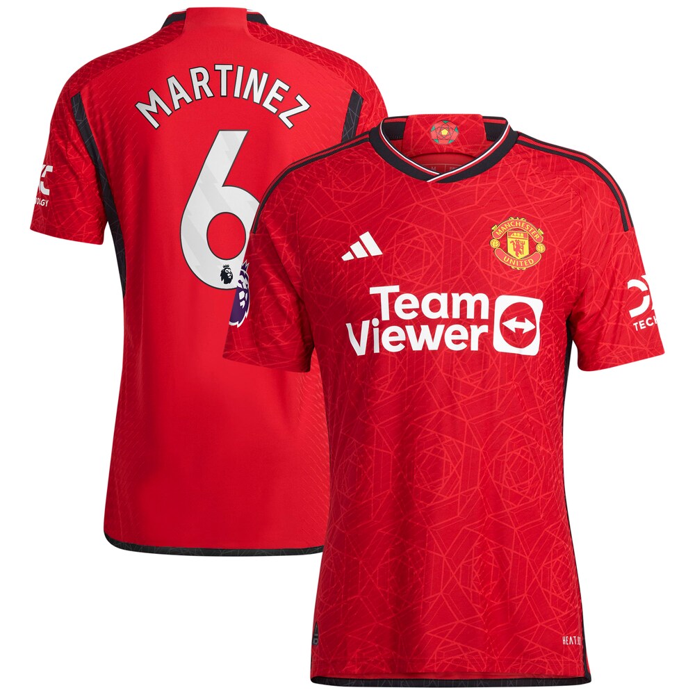 Lisandro MartÃ­nez Manchester United 2023/24 Home Player Jersey - Red