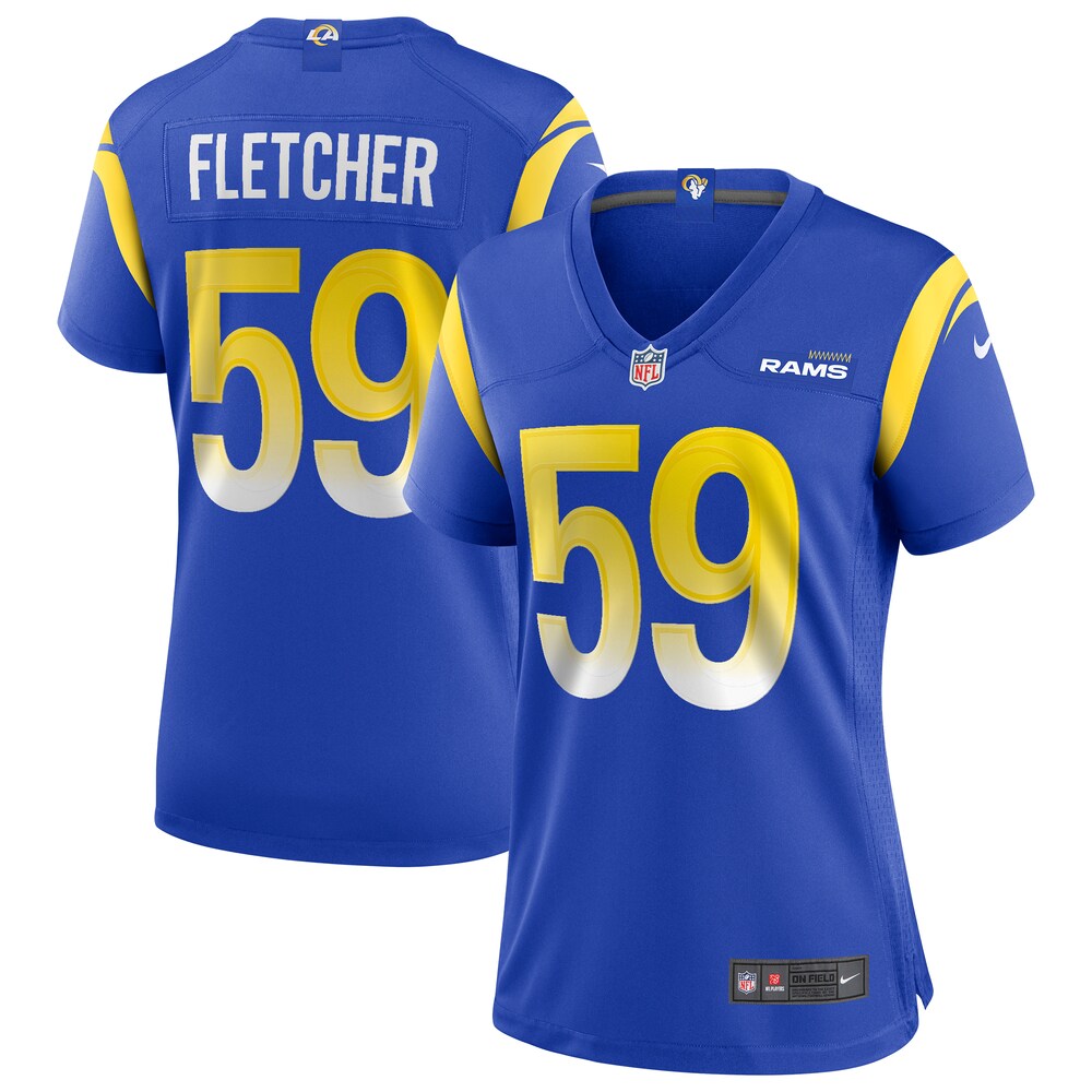 London Fletcher Los Angeles Rams Women's Game Retired Player Jersey | Royal