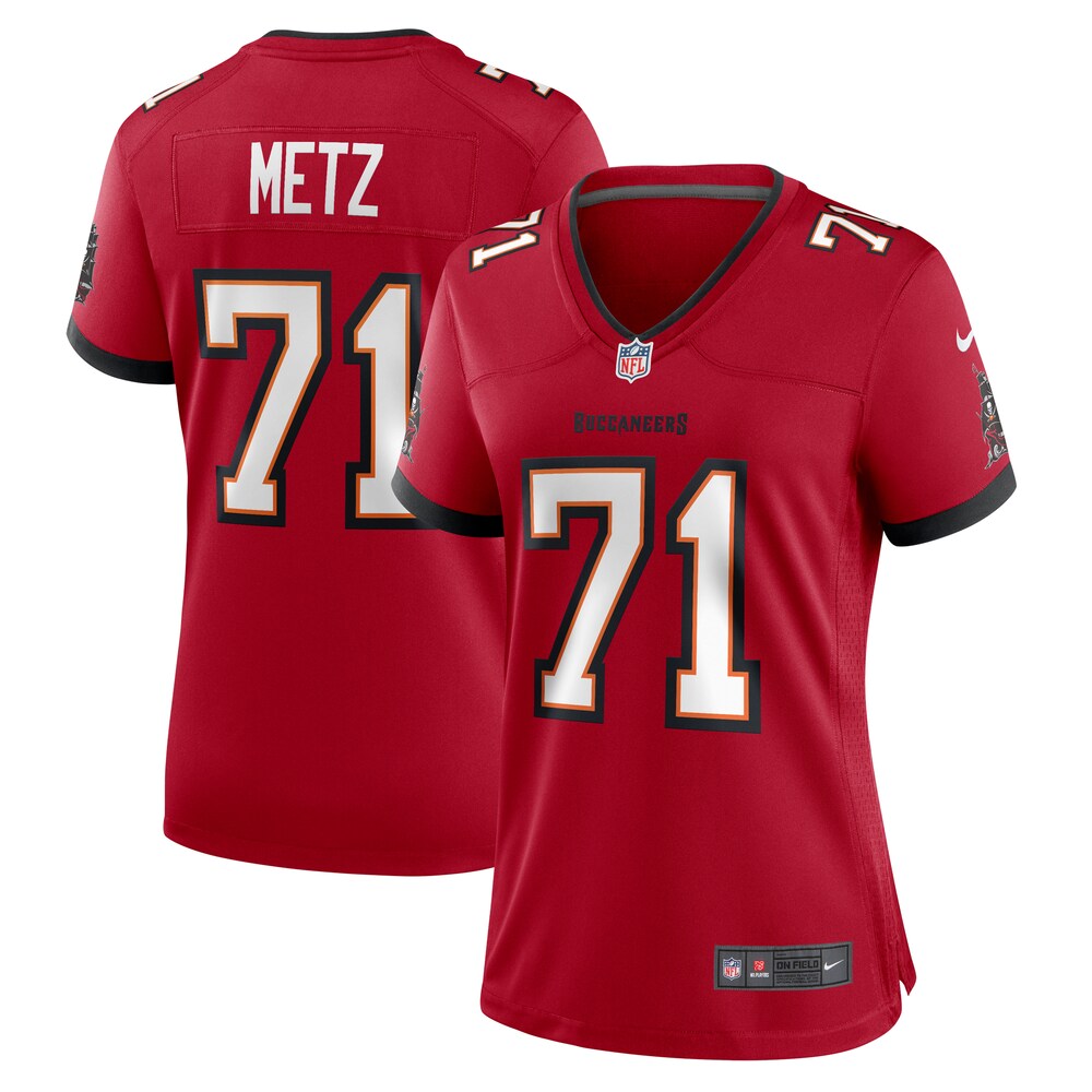 Lorenz Metz Tampa Bay Buccaneers Women's  Game Jersey |  Red