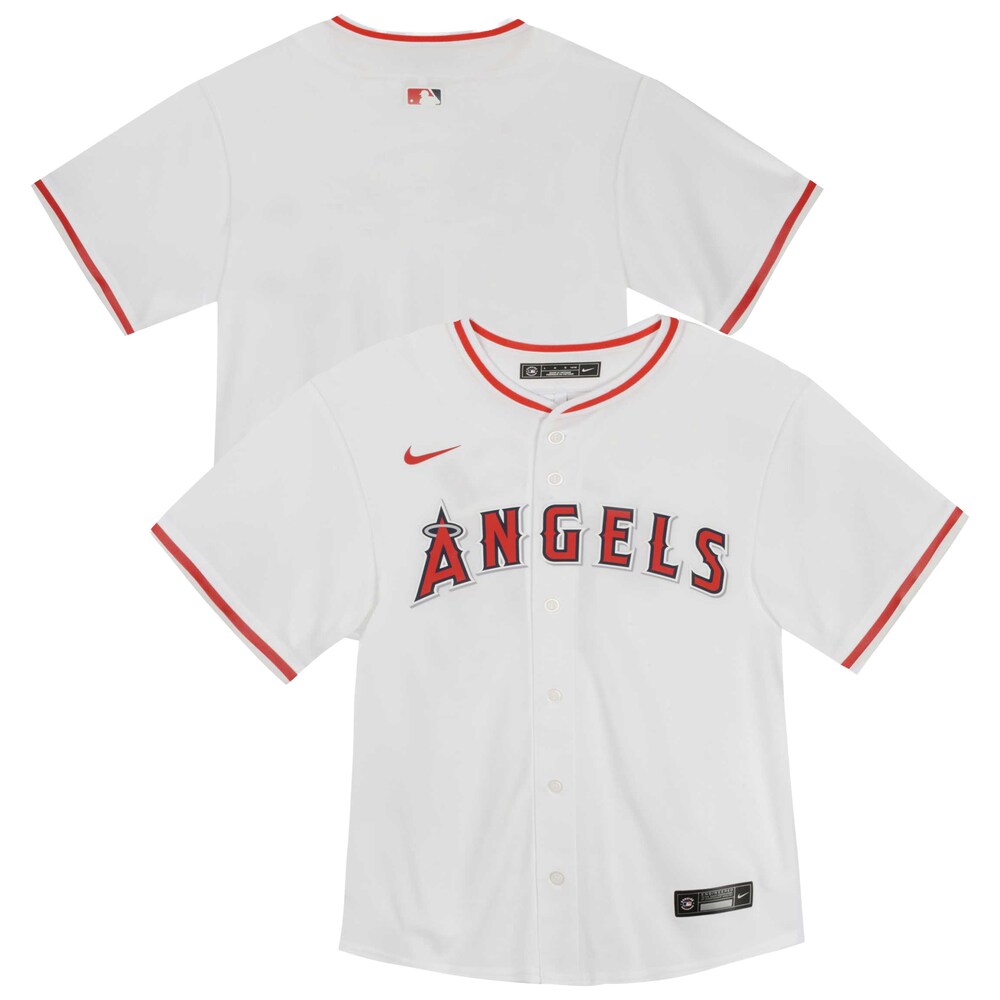 Los Angeles Angels Preschool Home Game Jersey - White