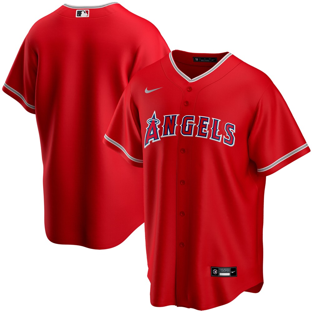 Los Angeles Angels Youth Alternate Replica Team Jersey - Red