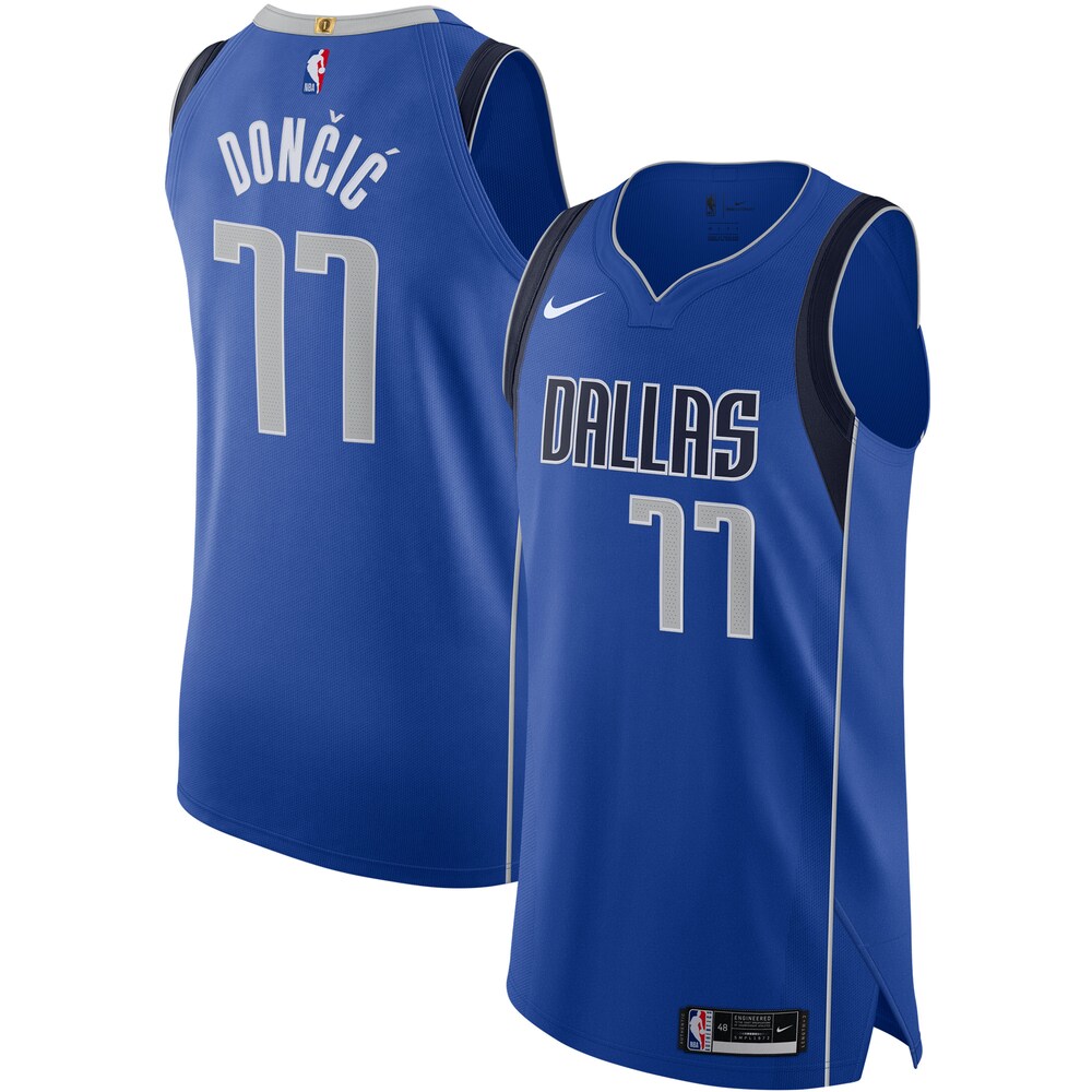 Luka Dončić Dallas Mavericks Authentic Jersey | Icon Edition | Blue